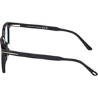 FT6052-D-B, Shiny Black/Clear Blue Light Lenses