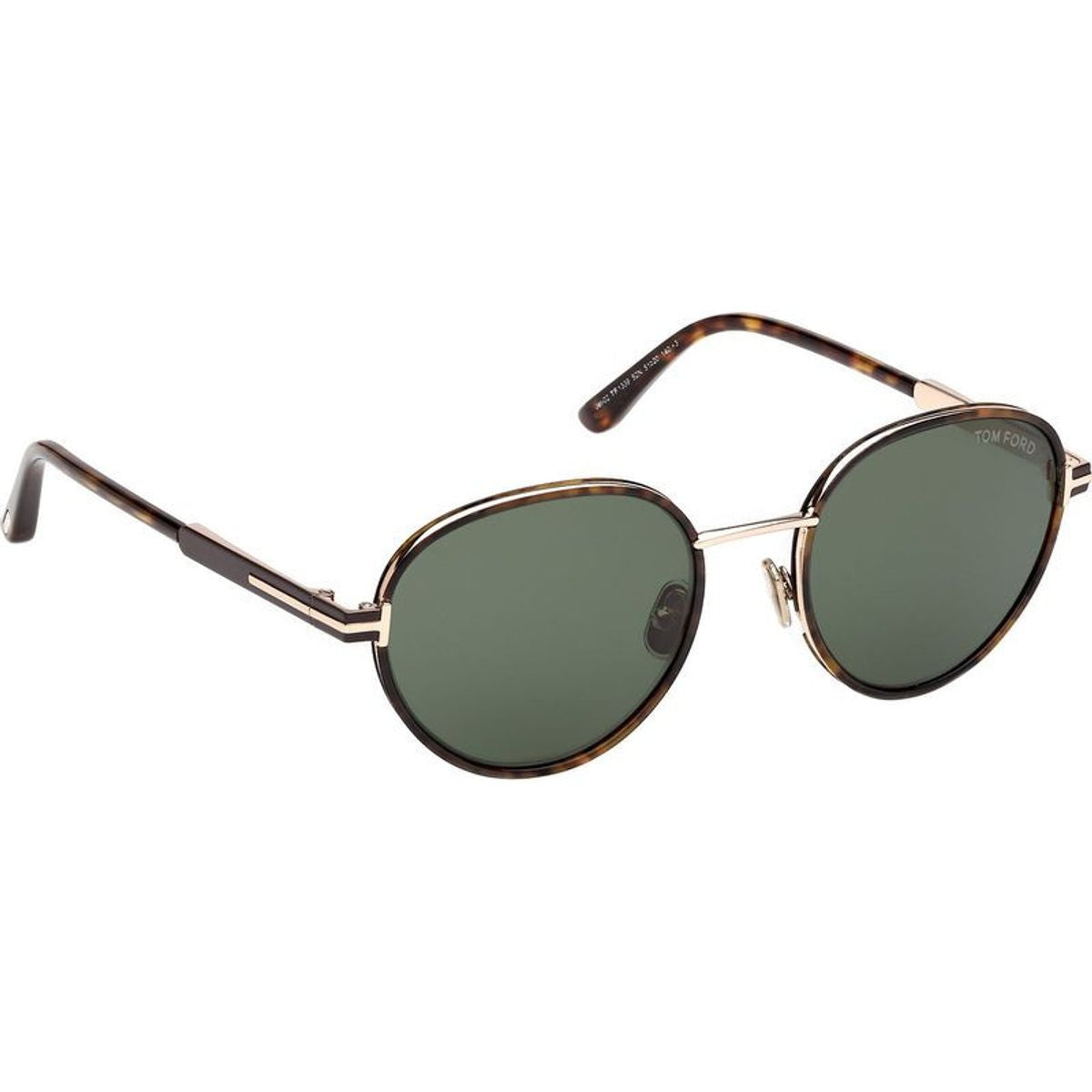 Jet 02 FT1339, Dark Havana/Green Lenses