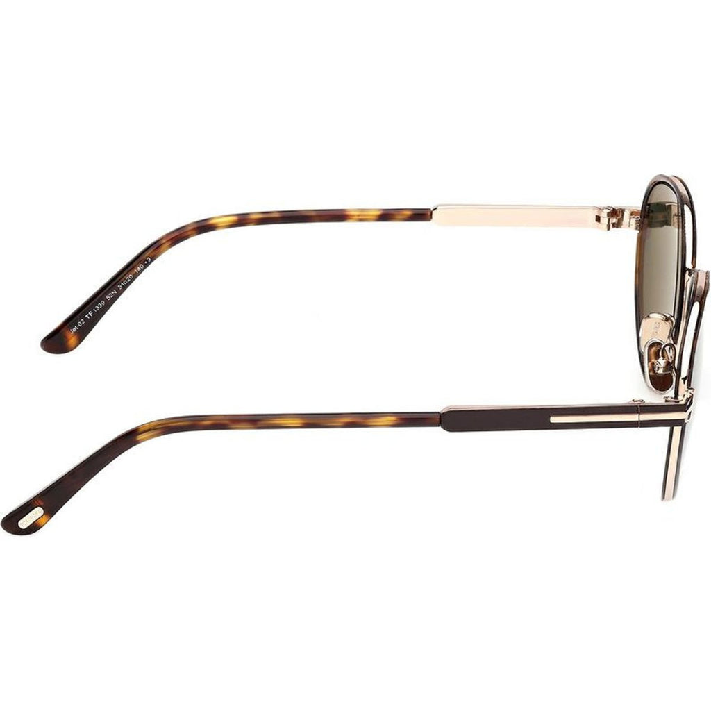 Jet 02 FT1339, Dark Havana/Green Lenses