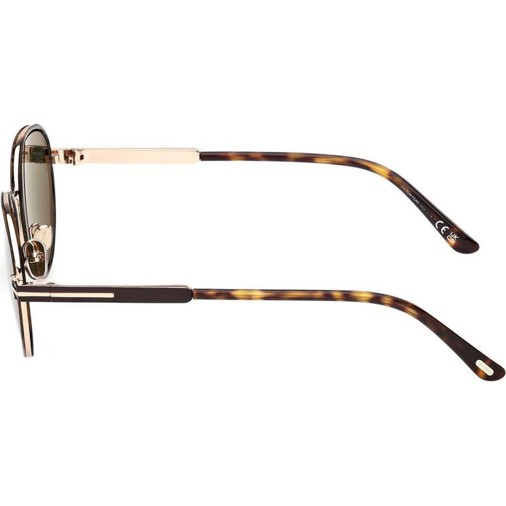 Jet 02 FT1339, Dark Havana/Green Lenses