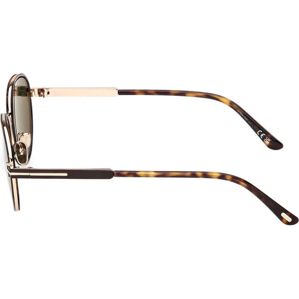 Jet 02 FT1339, Dark Havana/Green Lenses