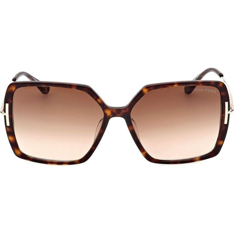 Joanna FT1039, Dark Havana/Brown Gradient Lenses