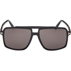 Kemp FT1177, Shiny Black/Smoke Lenses