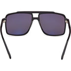 Kemp FT1177, Shiny Black/Smoke Lenses
