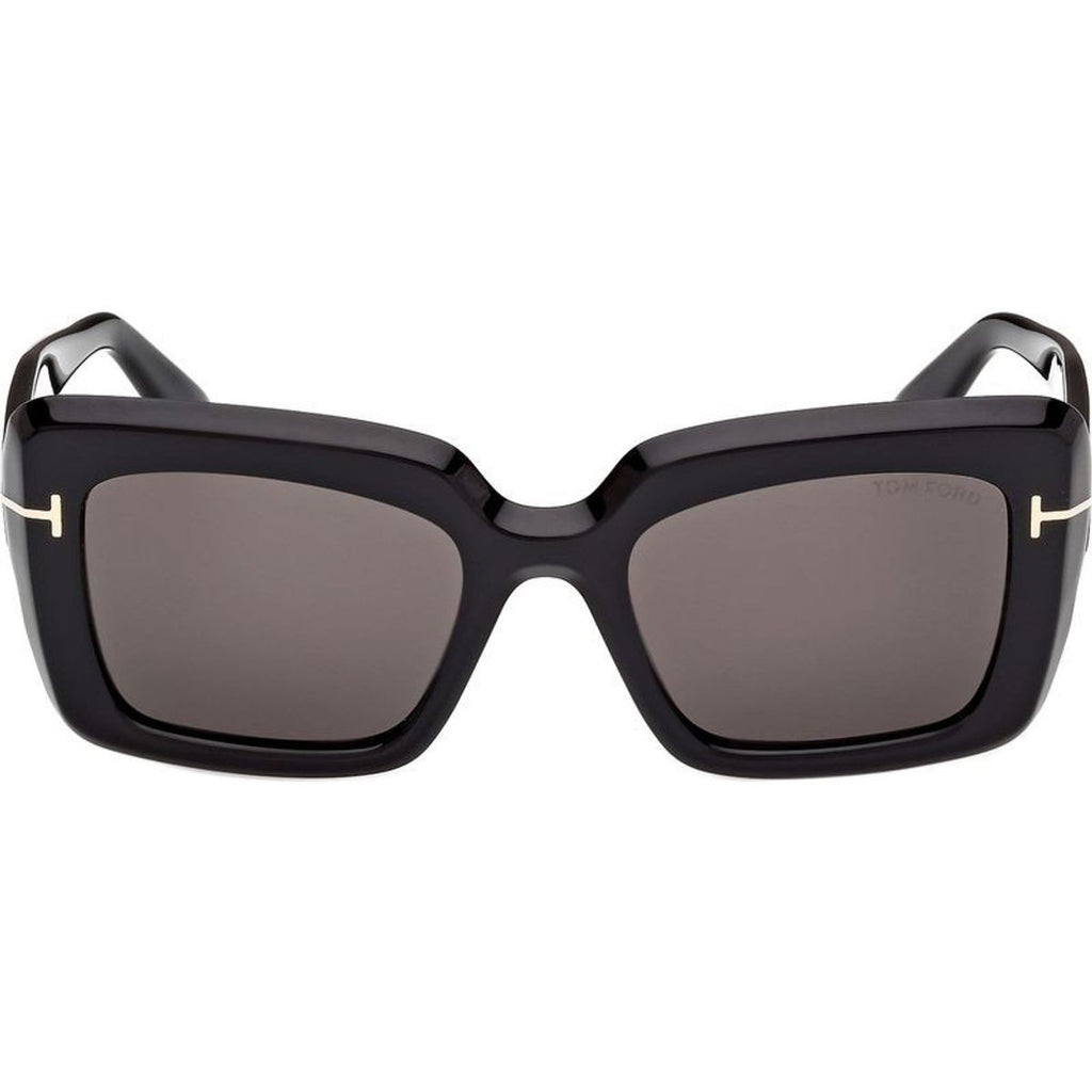 Leila 02 FT1318, Shiny Black/Smoke Lenses