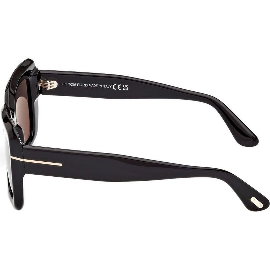 Leila 02 FT1318, Shiny Black/Smoke Lenses