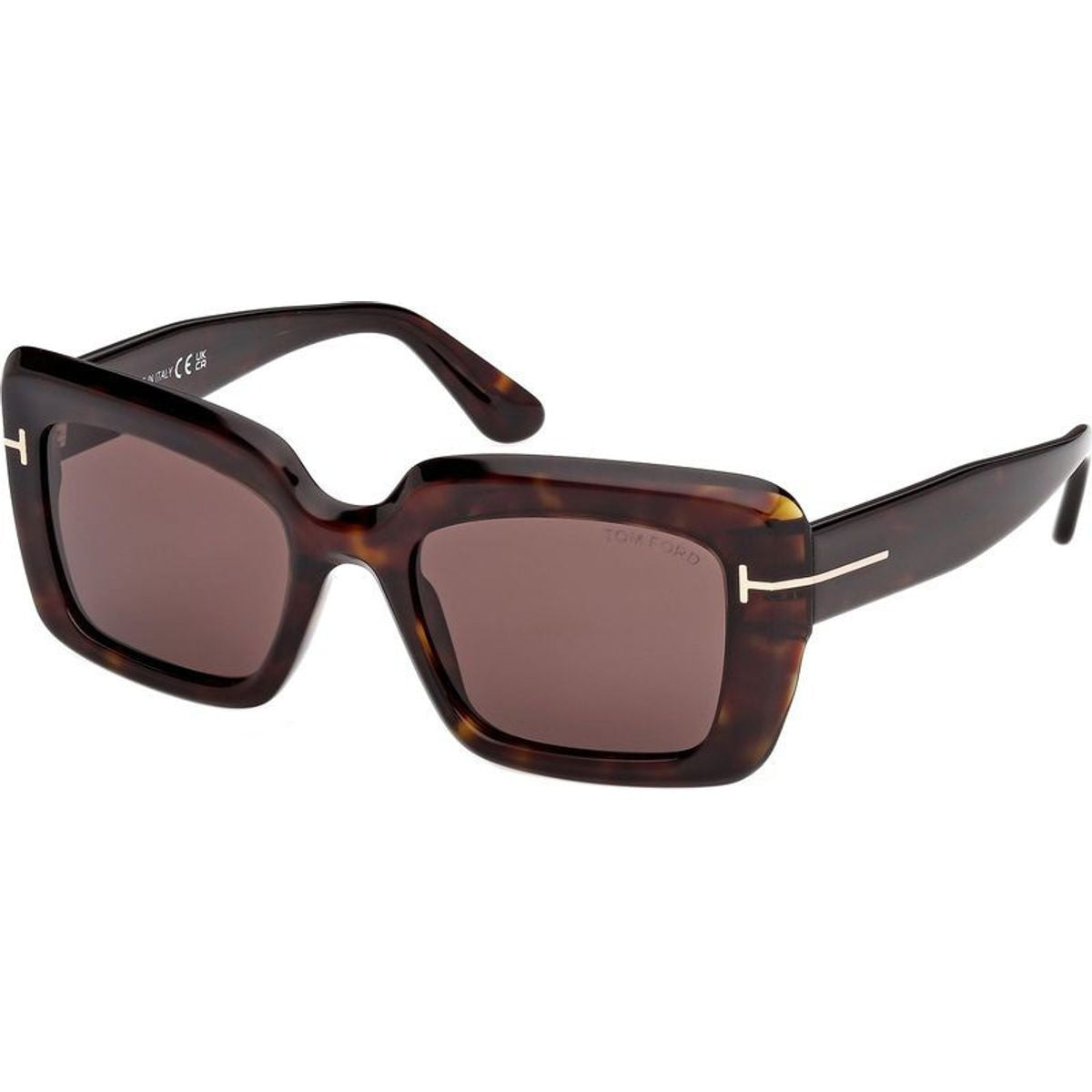 Leila 02 FT1318, Dark Havana/Brown Lenses