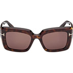 Leila 02 FT1318, Dark Havana/Brown Lenses