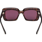 Leila 02 FT1318, Dark Havana/Brown Lenses