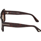 Leila 02 FT1318, Dark Havana/Brown Lenses