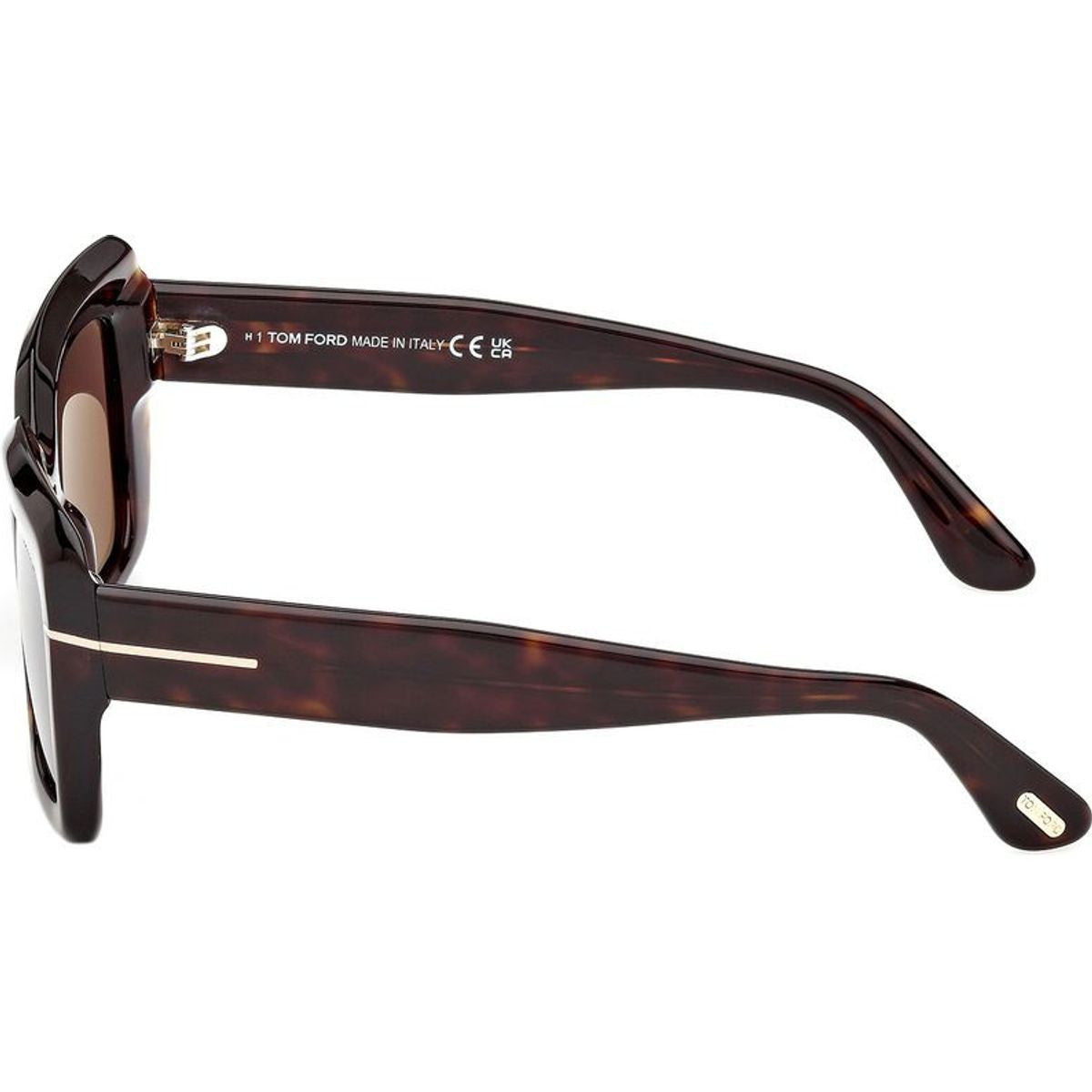 Leila 02 FT1318, Dark Havana/Brown Lenses