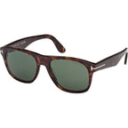 Marlon 02 FT1284, Dark Havana/Green Lenses