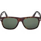 Marlon 02 FT1284, Dark Havana/Green Lenses