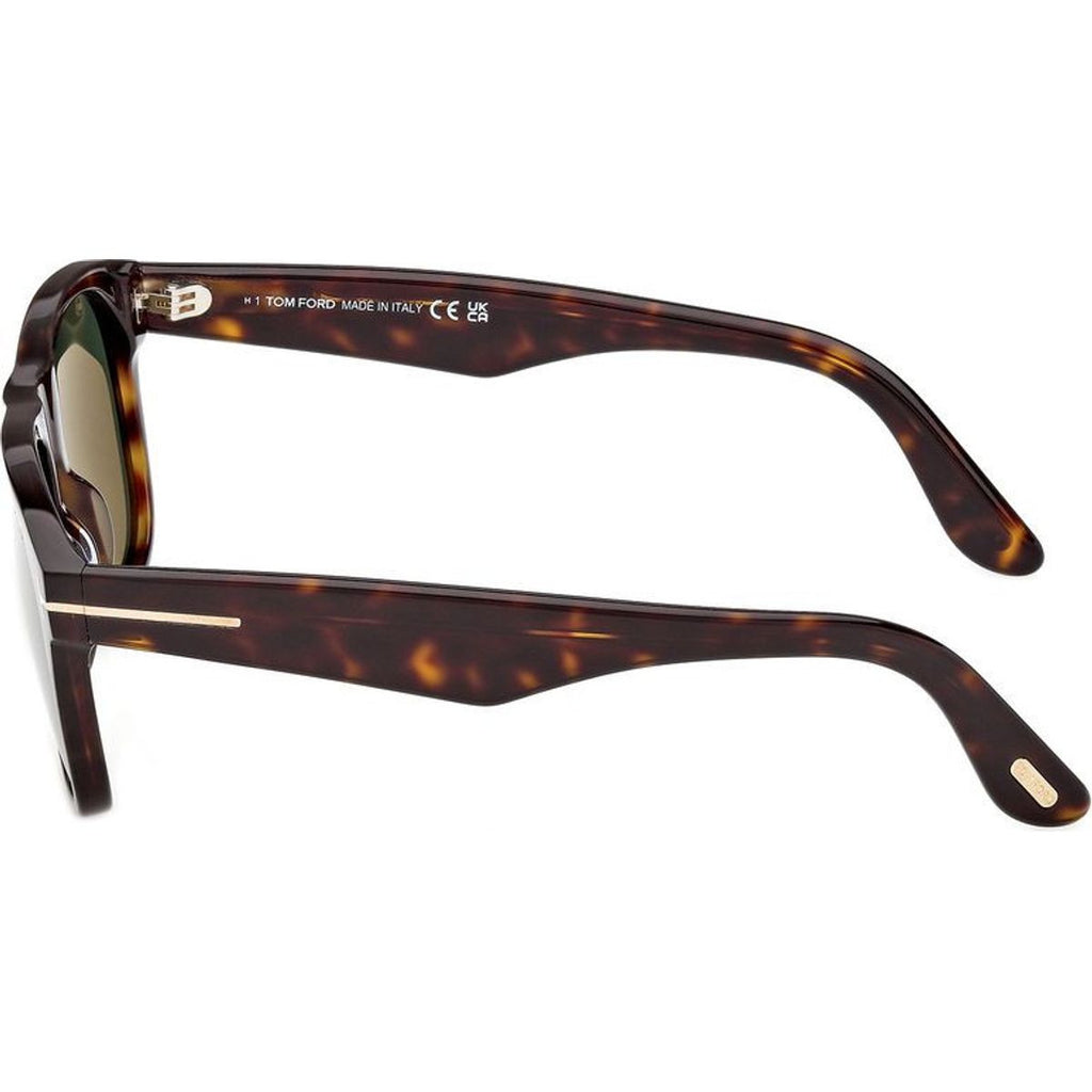 Marlon 02 FT1284, Dark Havana/Green Lenses
