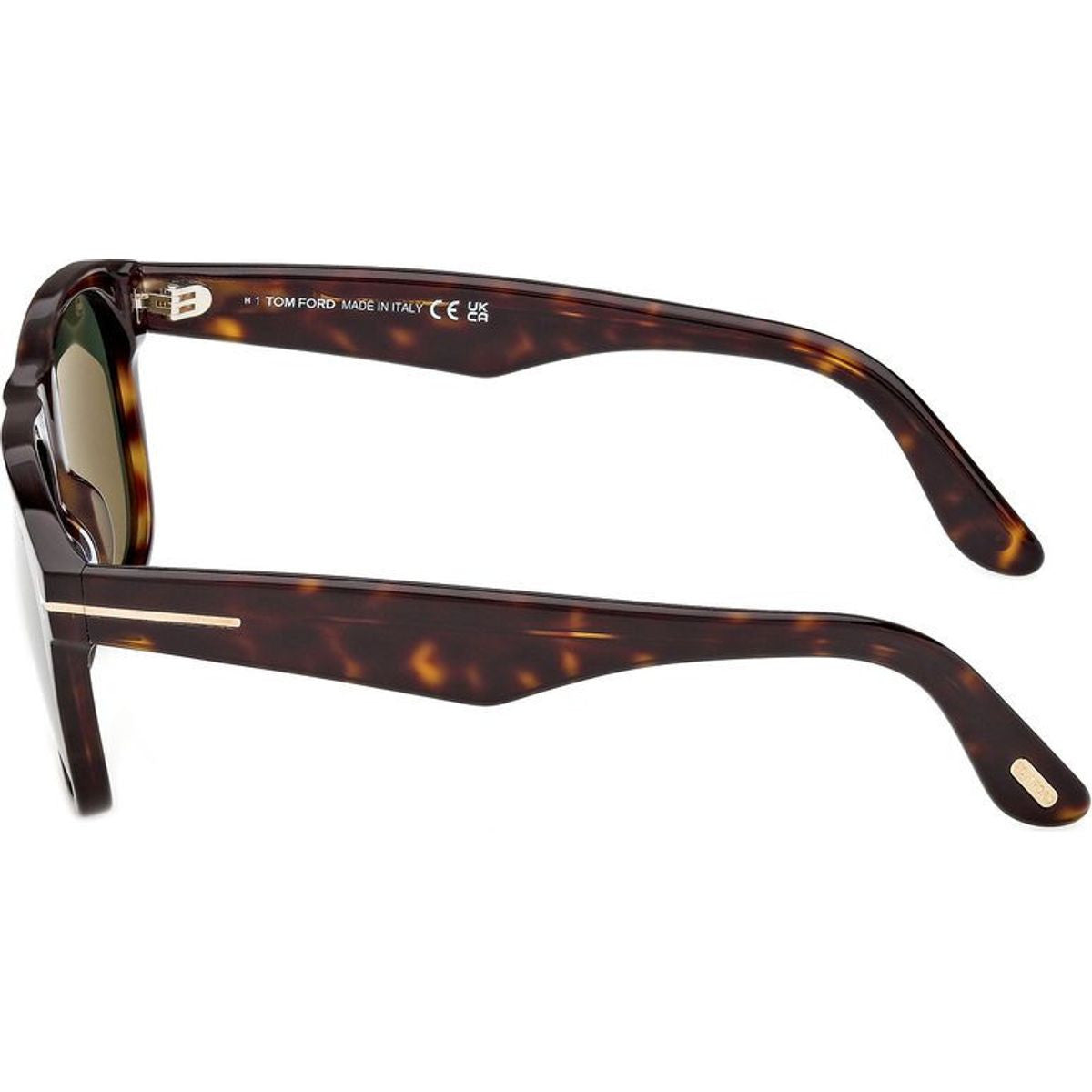 Marlon 02 FT1284, Dark Havana/Green Lenses