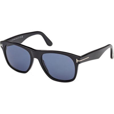 Marlon 02 FT1284, Shiny Black/Blue Lenses