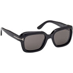 Natalia 02 FT1283, Shiny Black/Smoke Lenses