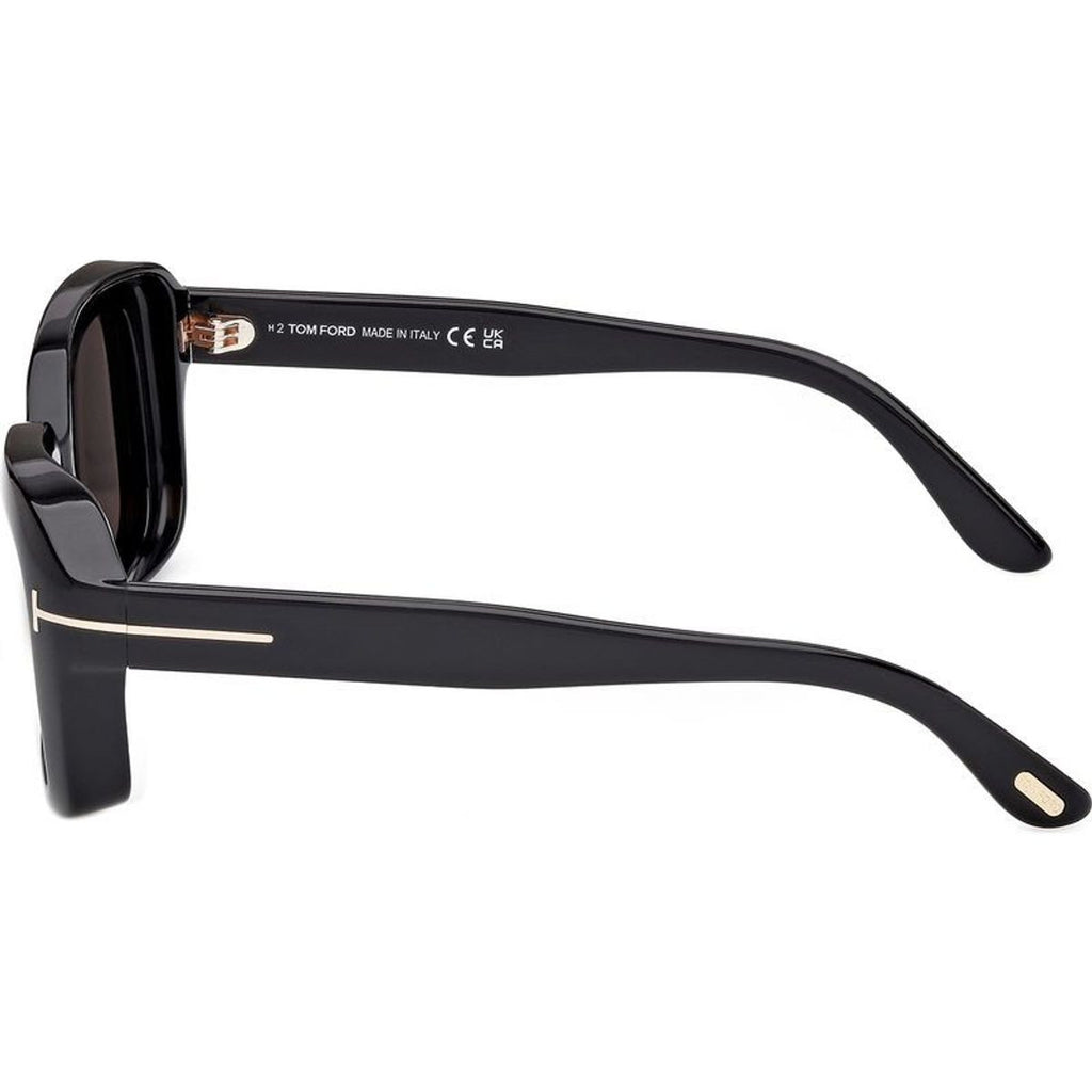 Natalia 02 FT1283, Shiny Black/Smoke Lenses