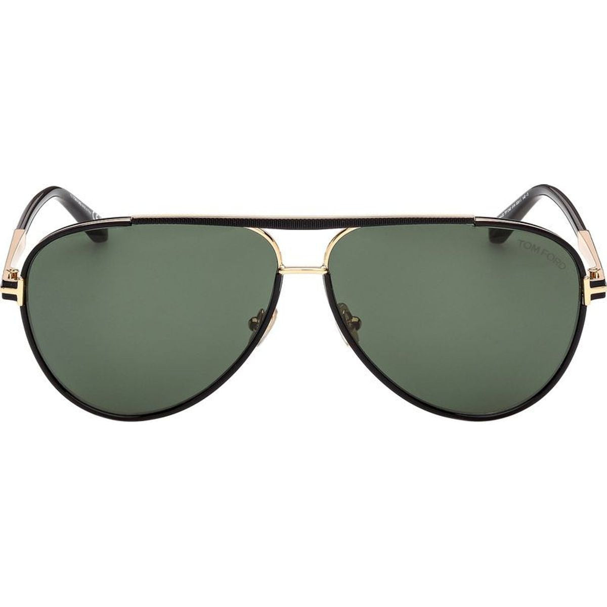 Rupert 02 FT1340, Shiny Black/Green Lenses