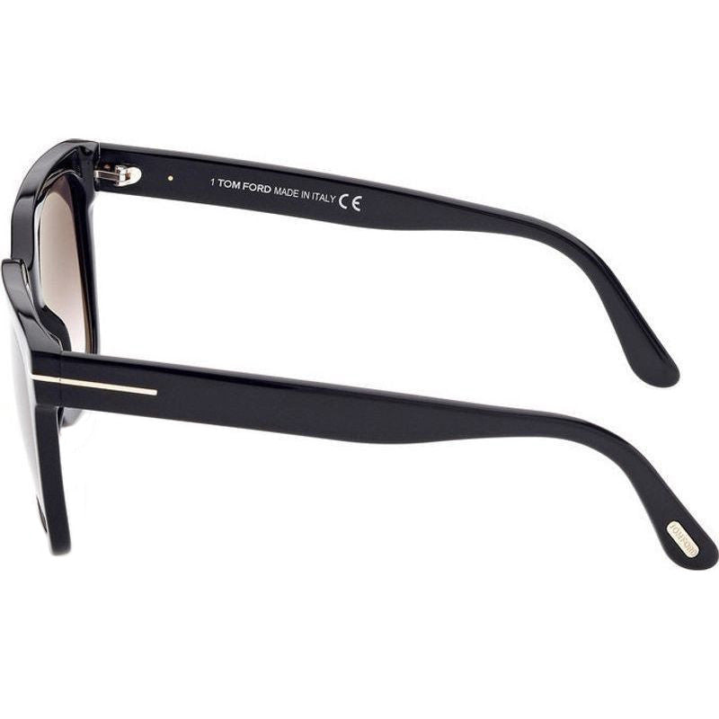 Selby FT0952, Shiny Black/Smoke Gradient Lenses