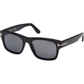 Smith 02 FT1303, Shiny Black/Smoke Polarised Lenses 55 Eye Size