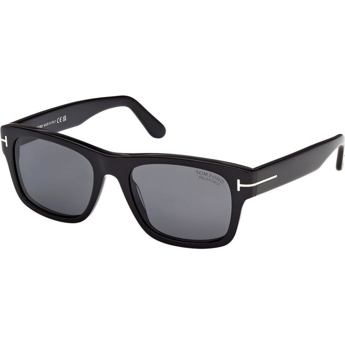 Smith 02 FT1303, Shiny Black/Smoke Polarised Lenses 55 Eye Size