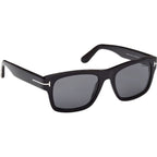 Smith 02 FT1303, Shiny Black/Smoke Polarised Lenses 55 Eye Size