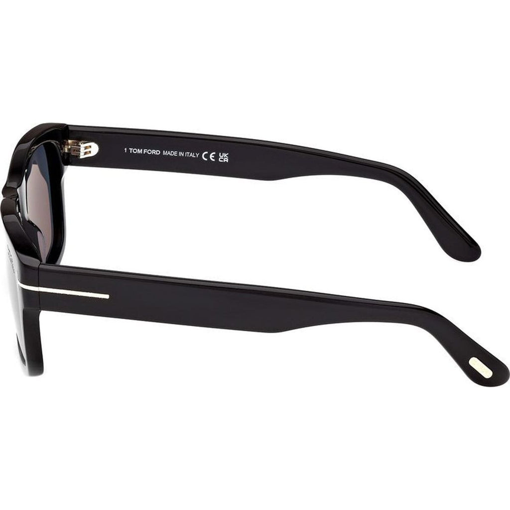 Smith 02 FT1303, Shiny Black/Smoke Polarised Lenses 55 Eye Size