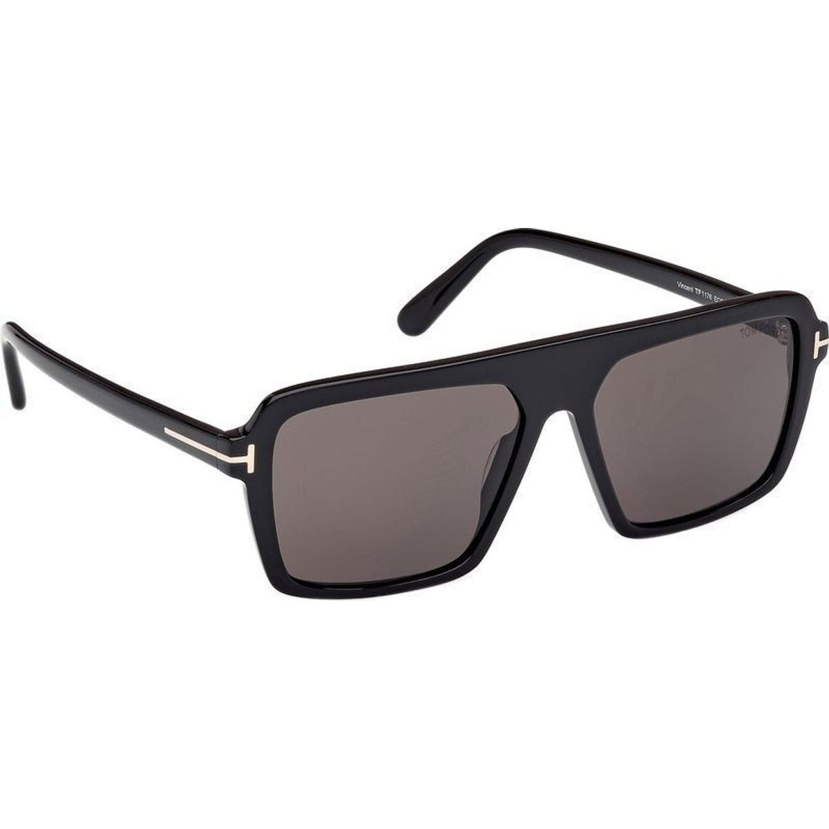 Vincent FT1176, Shiny Black/Smoke Lenses