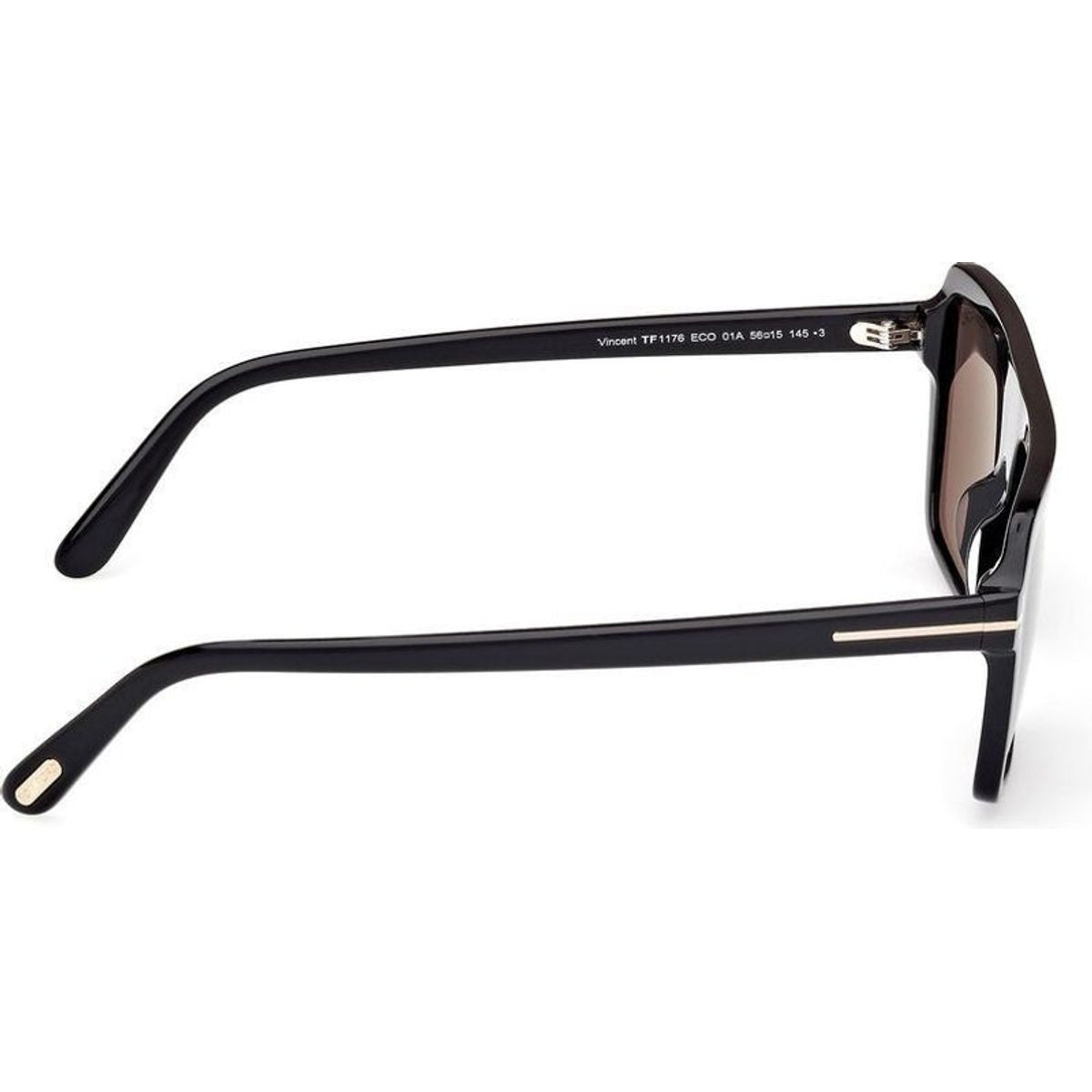 Vincent FT1176, Shiny Black/Smoke Lenses
