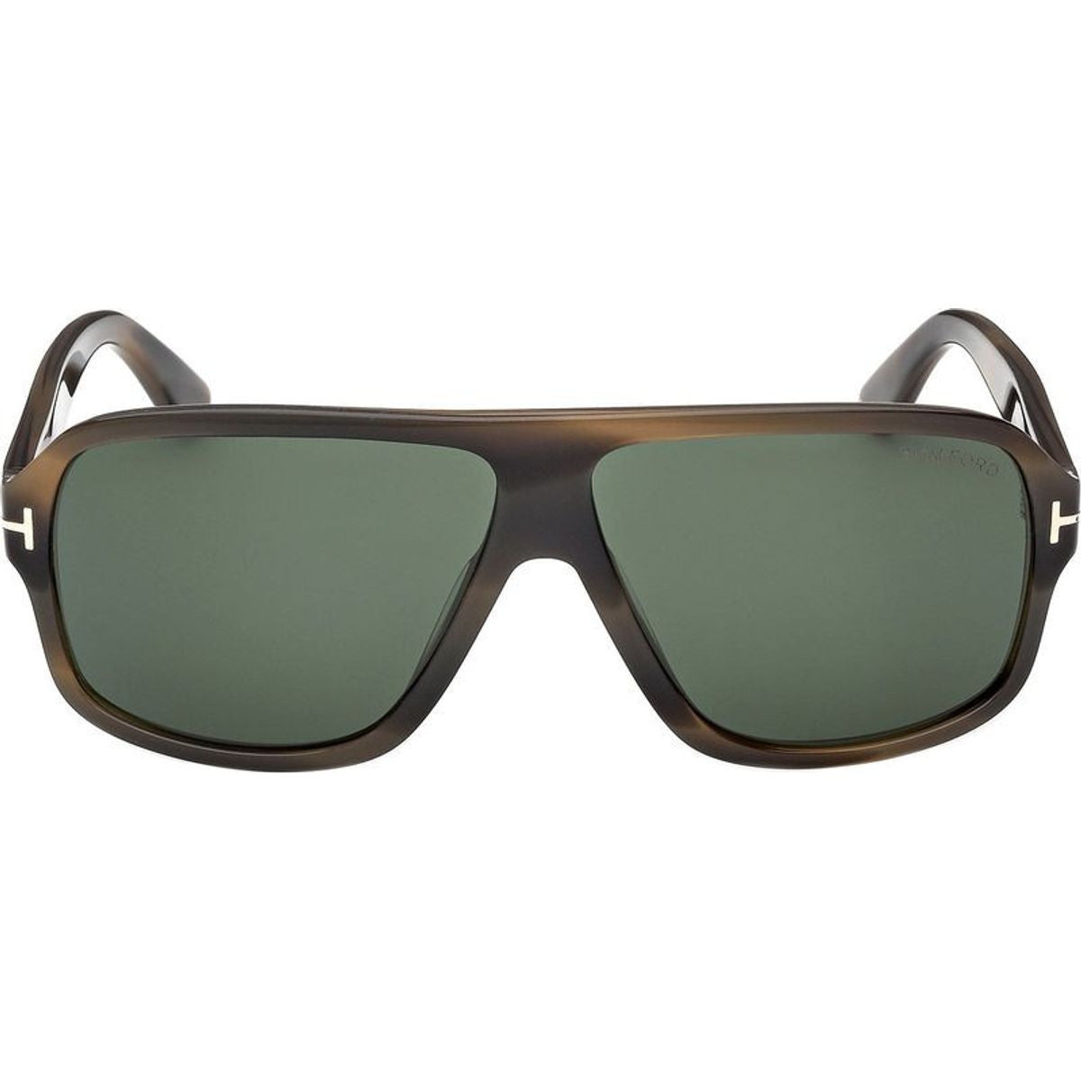 William 02 FT1335, Coloured Havana/Green Lenses