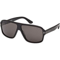 William 02 FT1335-N, Shiny Black/Smoke Lenses