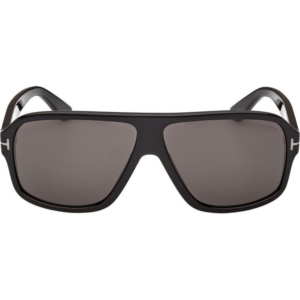William 02 FT1335-N, Shiny Black/Smoke Lenses