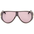Tom Ford Cade 02 FT1430 Shiny Pale Gold Grey Monocolor Front