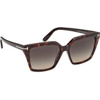Tom Ford Erin 02 FT1412 Dark Havana Smoke Gradient Angle2