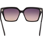Tom Ford Erin 02 FT1412 Shiny Black Smoke Gradient Inner