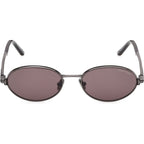 Tom Ford Gina 02 FT1420 Shiny Gunmetal Smoke Front