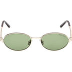 Tom Ford Gina 02 FT1420 Shiny Pale Gold Green Front