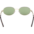 Tom Ford Gina 02 FT1420 Shiny Pale Gold Green Inner