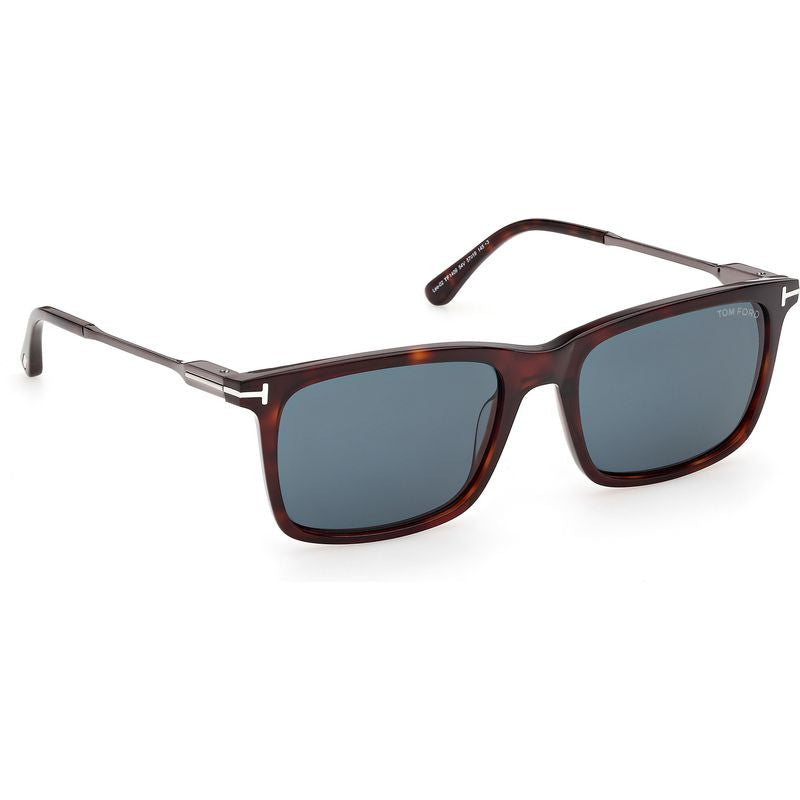 Tom Ford Lee 02 FT1409 Red Havana Blue Angle2