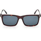 Tom Ford Lee 02 FT1409 Red Havana Blue Front