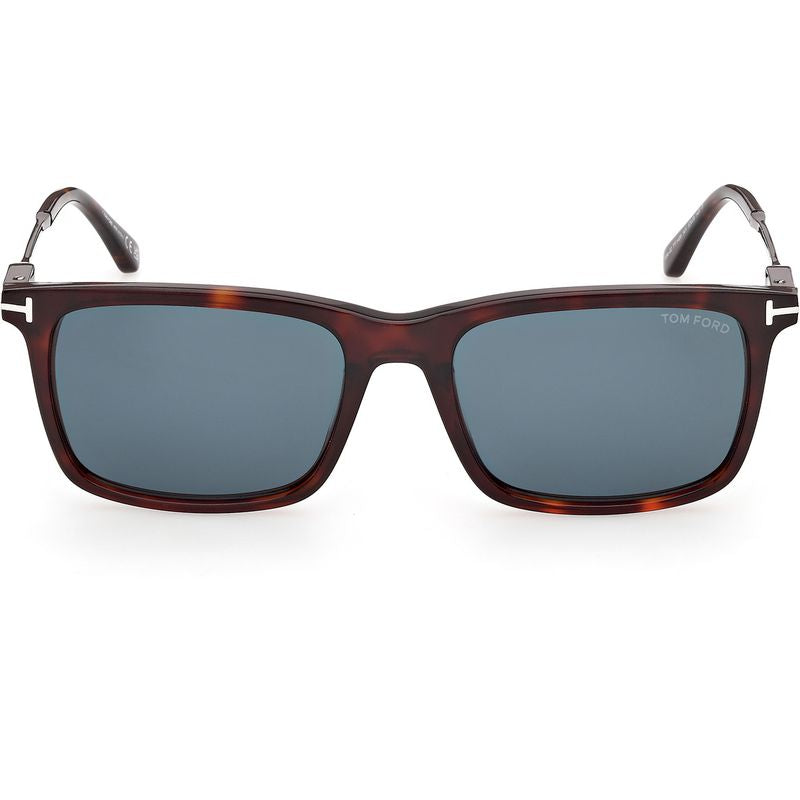 Tom Ford Lee 02 FT1409 Red Havana Blue Front
