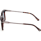 Tom Ford Lee 02 FT1409 Red Havana Blue Side
