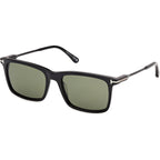Tom Ford Lee 02 FT1409 Shiny Black Green Angle