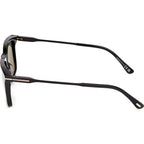 Tom Ford Lee 02 FT1409 Shiny Black Green Side