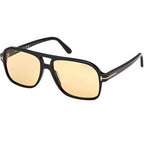 Tom Ford Madison 02 FT1406 Black Brown Photochromic Angle