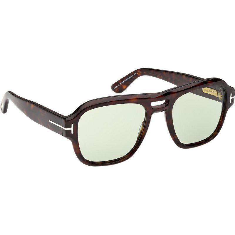 Tom Ford Mason 02 FT1484 Dark Havana Green Photochromic Angle2