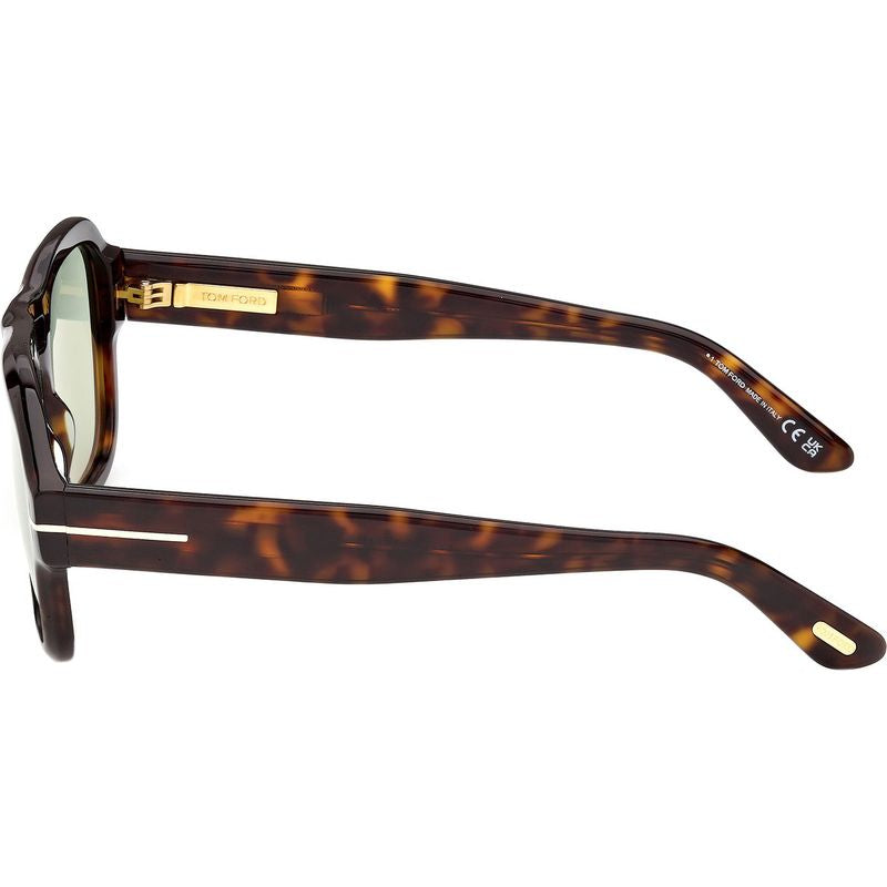 Tom Ford Mason 02 FT1484 Dark Havana Green Photochromic Side