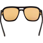 Tom Ford Mason 02 FT1484 Shiny Black Brown Inner