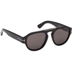 Tom Ford Pablo 02 FT1407-N Shiny Black Smoke Angle2